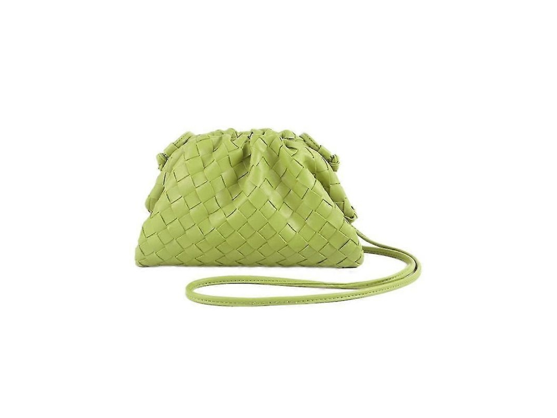 2026 bolsa Satchel de Tecido Pu Cloud Mini Clutch de Couro com Fivela Magnética