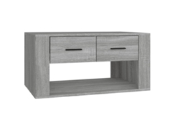 Mesa de centro 80x50x40 cm Madeira Derivatives Cinzento Sonoma MAISON EXCLUSIVE