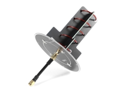 Antena Direcional Espiral De 2,4 Ghz Com Ganho, Furo Com Rosca À Direita. Aquaforge