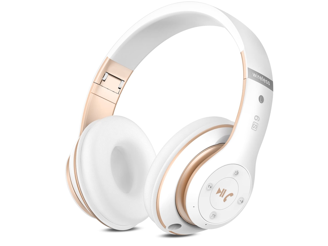 Fones De Ouvido Bluetooth Supra Auriculares Com Microfone Hd, Rádio Fm E Entrada Para Cartão Tf Para Pc. Brilvibera