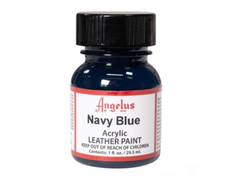 Tinta Couro e pele sintética Angelus 29,5 Ml (Azul Marinho 042)