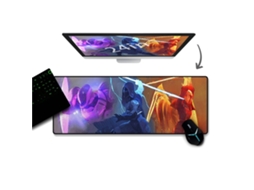Tapete de Mouse e Teclado Multifuncional LAXISCREED
