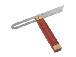 Regra Angular Ajustável YURU de 9 polegadas, T Deslizante Mogno para Medição em Woodworking