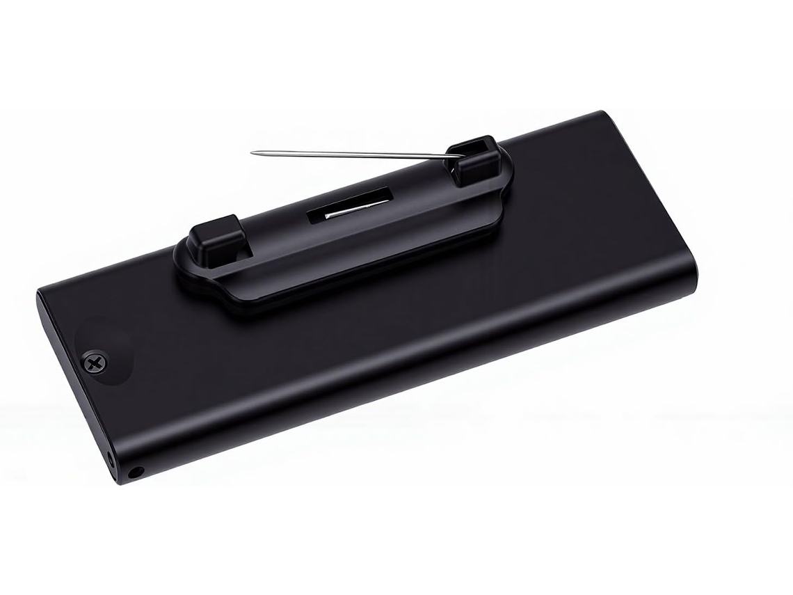 Zunate Gravador Voz, Mp3 Ai Bateria 65 Horas, Supressão Ruído, Tela Hd, Dispositivo Gravação Um Toque