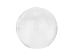 Bola de Cristal 3d Via Láctea 60mm Ornamento Presente