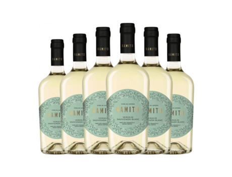 Vinho branco RAÍCES IBÉRICAS Ramito Blanco Verdejo Sauvignon Blanc Utiel-Requena (0.75 L - 6 Unidades)