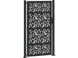 Garden Gate, Garden Gates Vidaxl Preto Aço Resistente Às Intempéries (100 X 175 Cm)