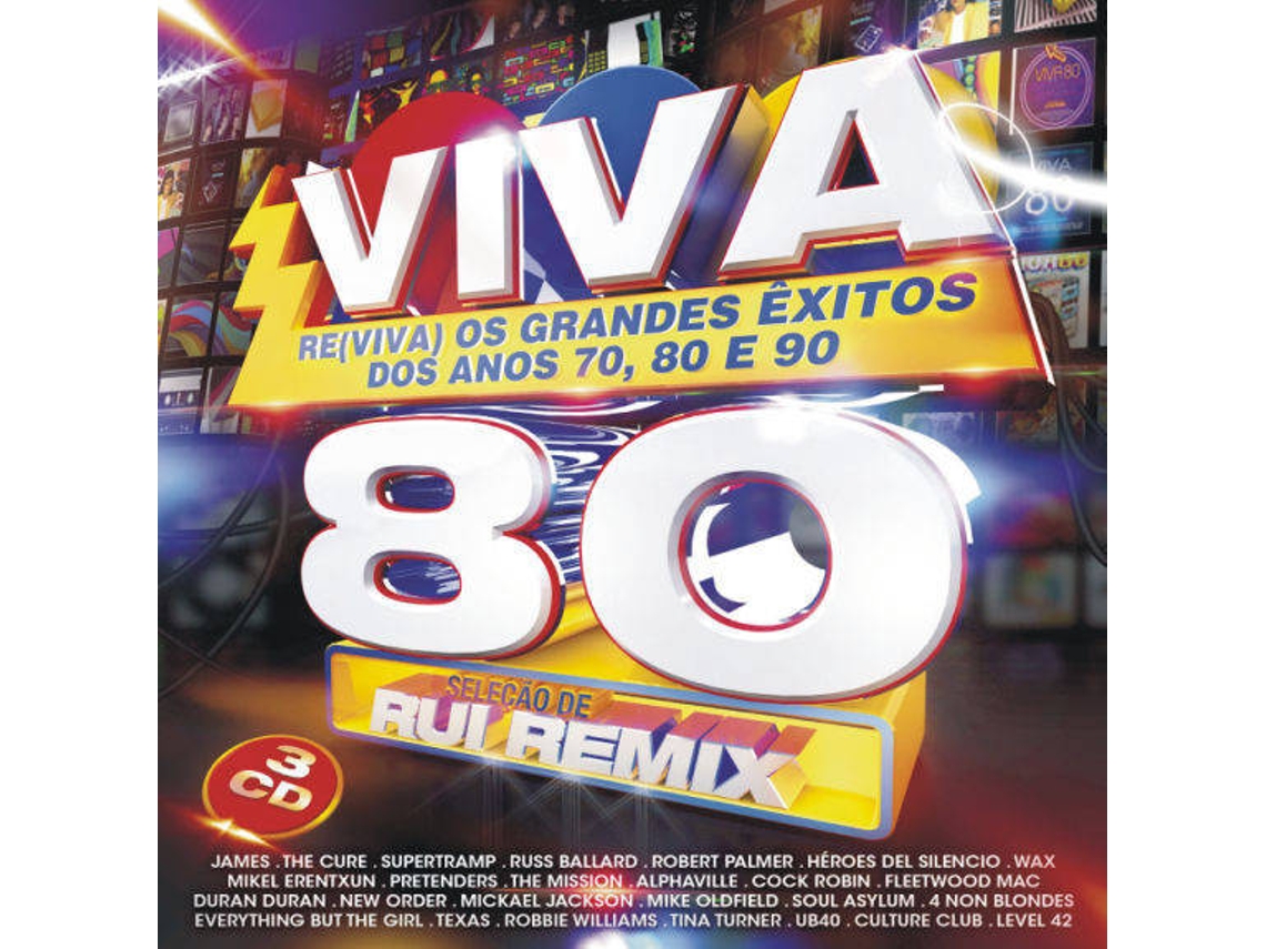 CD Viva 80 - As Melhores Musicas