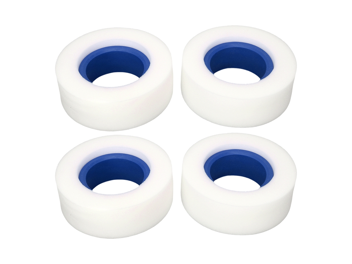 Mali 4pcs Espuma de Pneu Rc 2.2 Polegadas Estágio Duplo Esponja Macia para Carro Crawler Rc 1/10 1/8 Azul