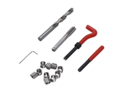 Kit De Reparo Rosca M12x1, 5x16, 3mm Com 15 Peças Em 3 Comprimentos, Estojo De Metal Portátil Para Armazenamento