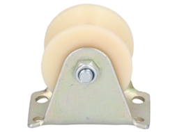 Roda Com Canal V 50mm Para Equipamentos De Elevação
