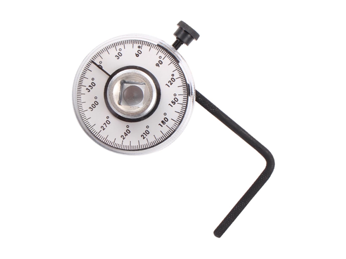 Testador de torque angular de 1/2", aço carbono, preto