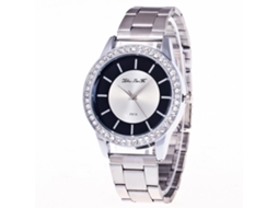 Reloj Casual Unisex De Cuarzo Con Correa De Acero Zhoulianfa