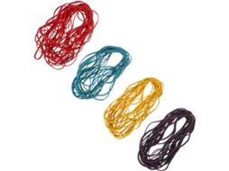 Lote com 2560 Elásticos Coloridos para Prender Documentos e Pastas. SFUSHOS