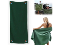 Toalha De Praia Com Fixação Magnética Para Atividades Externas. 76×190cmverdeczhhmart