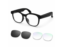 Óculos Inteligentes Wk105 (ia - Câmara 8mp - 3 Lentes - Gravação De Vídeo 1080p - Preto)