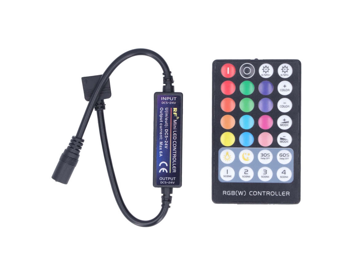 Controlador Led Com Controle Touch E Transmissão Rf