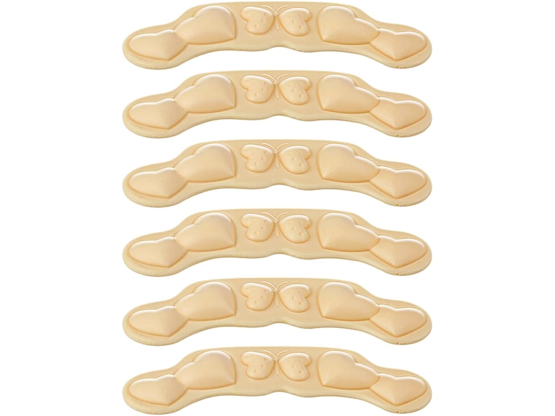 6 Adesivos Antidesgaste Para Sapatos De Salto Alto, Protetores De Pés, Palmilhas Para Sapatos De Salto Alto, Palmilhas