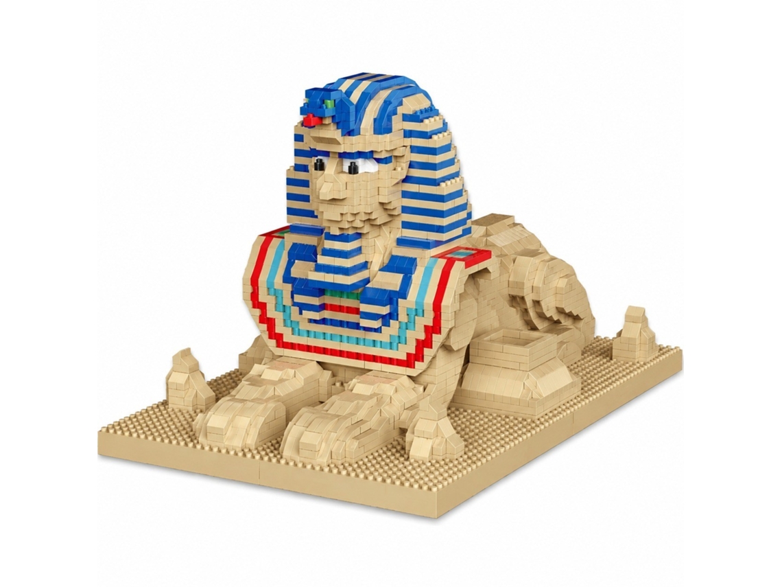 Modelo De Miniblocos De Construção (esfinge)