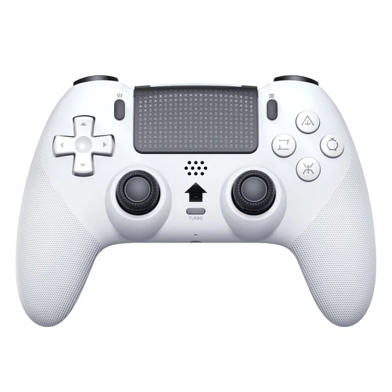 Comando Zruxe T58 Para Ps5 Sem Fios Bluetooth Branco (6 Eixos, Giroscópio, Compatível Com Ps5 Pro/slim)