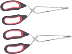 Pinça Multifuncional Para Churrasco Supvox, Ideal Para Alimentos E Carvão, Com Cabo Ergonômico Para Buffets, Bares E