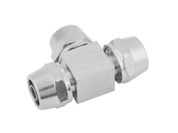 Conector Pneumático Laxiscreed De 8mm T Com Rosca Interna Para Ar Comprimido, Conexão Rápida