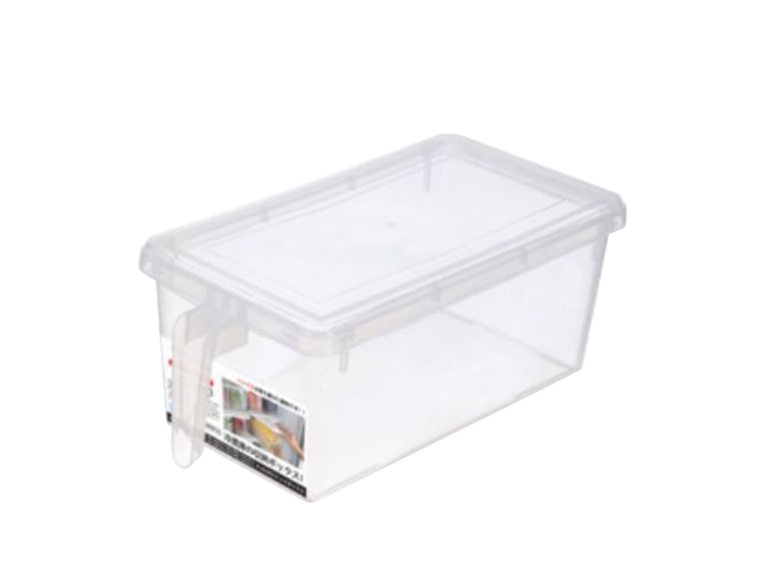Organizador de geladeira 5l com caixa de armazenamento de alimentos plástico grau alimentício tampa estanque com S/MARCA