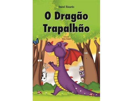 Livro O Dragão Trapalhão de Isabel Ricardo (Português)