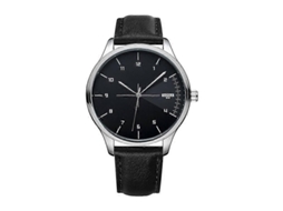 Relógio De Pulso Masculino Yazole 502 Com Numerais Arábicos, Estilo Negócios, Quartzo.