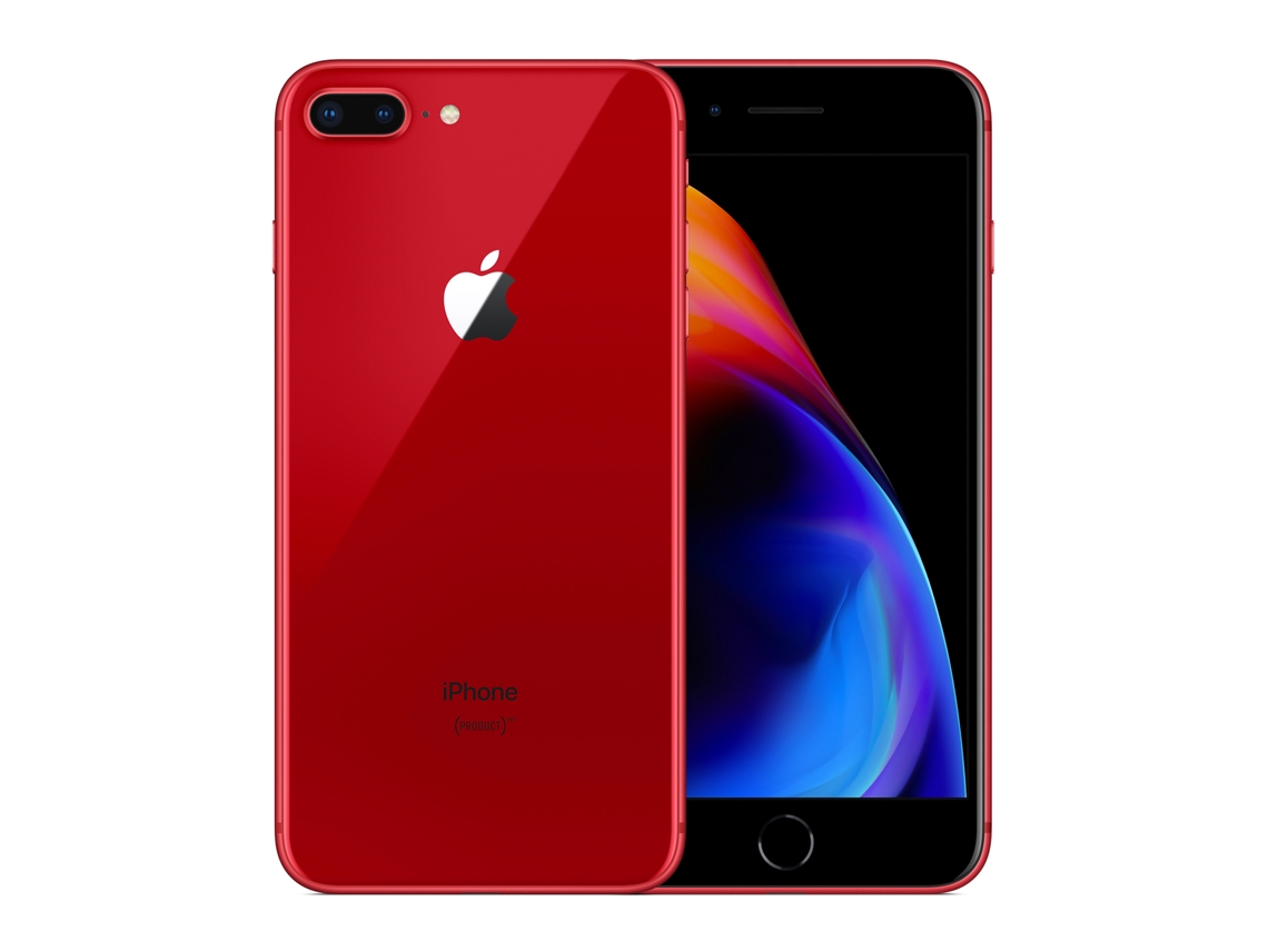 Recondicionado Apple Iphone 8 Plus (sinais De Uso) 256gb Vermelho