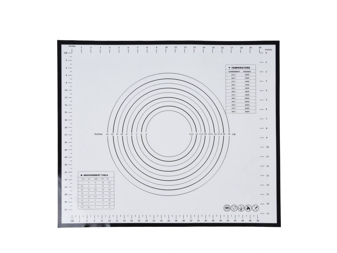 Tapete De Silicone Para Massa, Bolos E Doces