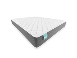 Colchón Viscoelástico 80x180 cm NALUI One 20 Firmeza Média Alta Grosor 21cm tecido 3d multicapa 8 fabricado em Espanha cinza