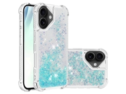 Capa De Tpu Compatível Com Iphone 17 Com Glitter E Areia Movediça, À Prova De Choque -lingling