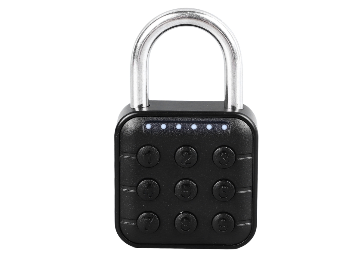 Cadeado Inteligente De Combinação (desbloqueado Via Bluetooth Do App, Antirroubo E Durável)