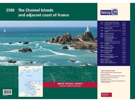 Livro Imray 2500 Chart Pack de Imray (Inglês)