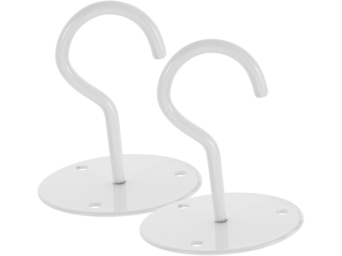 Conjunto De 2 Ganchos Metal Para Teto, Ideais Pendurar Sinos Vento, Ce