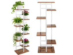 Suporte Para Plantas Metal 7 Níveis Estilo Loft