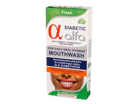 Purificador Bucal Especializado Alfa Diabetic Fresh Para Diabéticos 200ml Atos