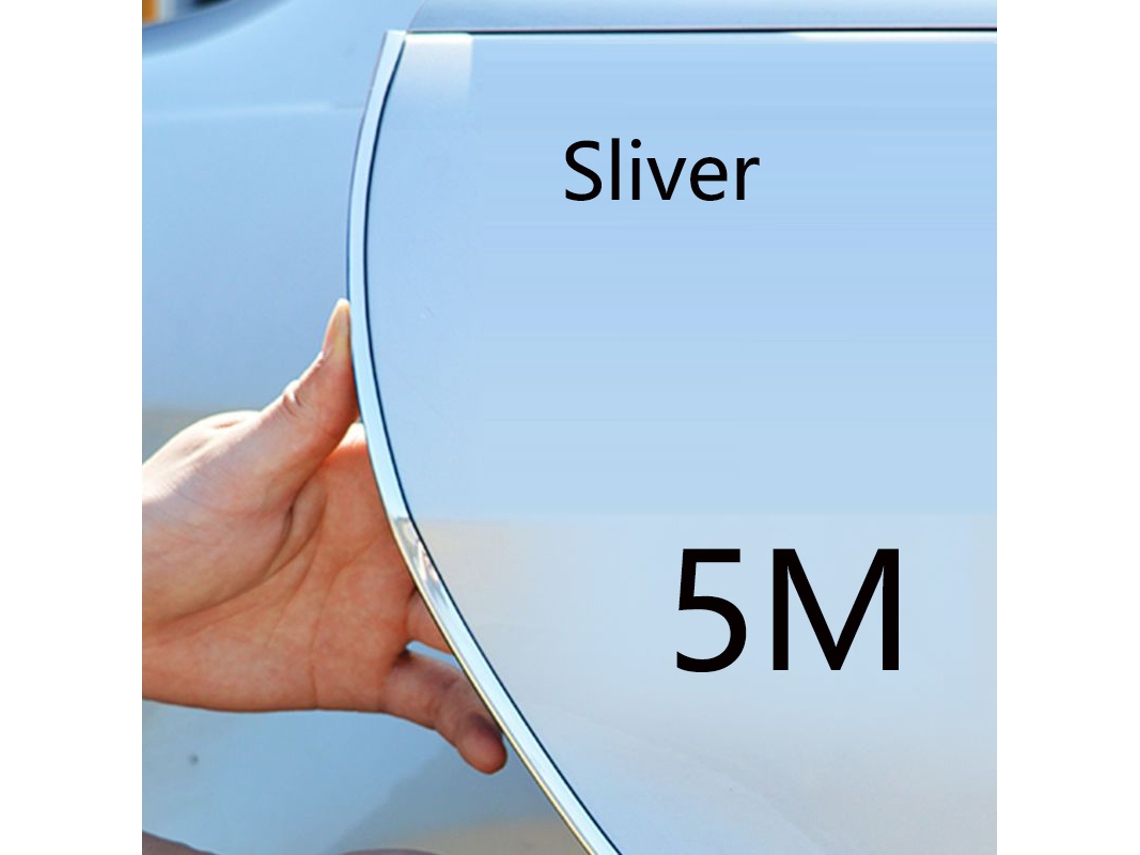 Adesivo anticolisão para porta de carro, faixa de vedação lateral, proteção invisível antirrisco para carroceria, artefato decorativo Slowmoose