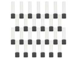 100º Transistor Npn Bc547 To 92 B15 Aquaforge