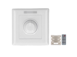 Controlador de Dimmer Inteligente com Controle Remoto Ajuste de Brilho Contínuo Dc12 24v para Luzes Led