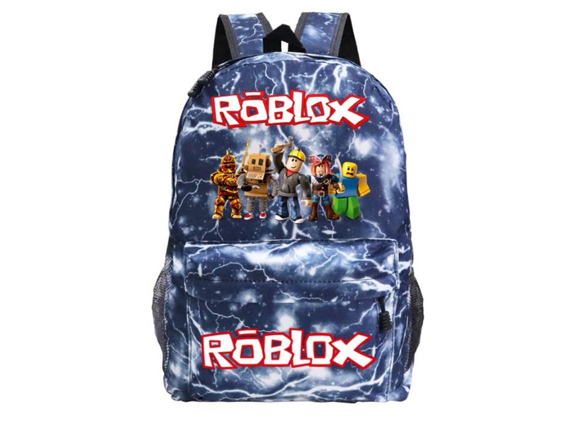 Mochila Para Jogos Roblox Mochila Escolar Infantil Bolsa De Ombro Para Laptop Mochila De Viagem C C Slowmoose Slowmoose
