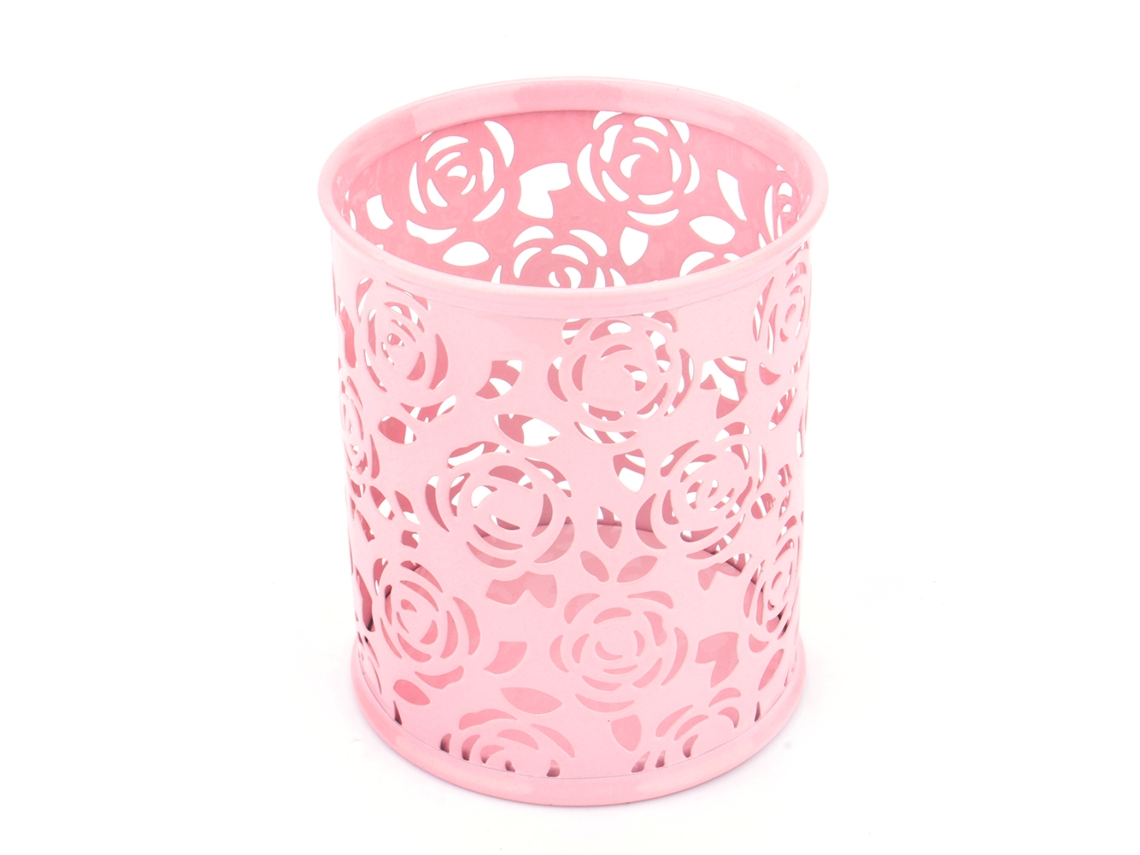 Porta lápis com Padrão de Rosa Oca LAXISCREED
