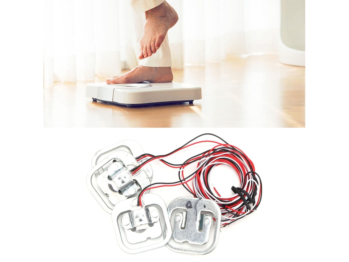 Kit de célula de carga Zenithaur, conjunto de extensômetro do módulo Hx711 E