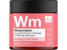 Tónico de Limpeza DR BOTANICALS Watermelon Superfood 2-in-1 Cleanser & Makeup Remover (60ml)