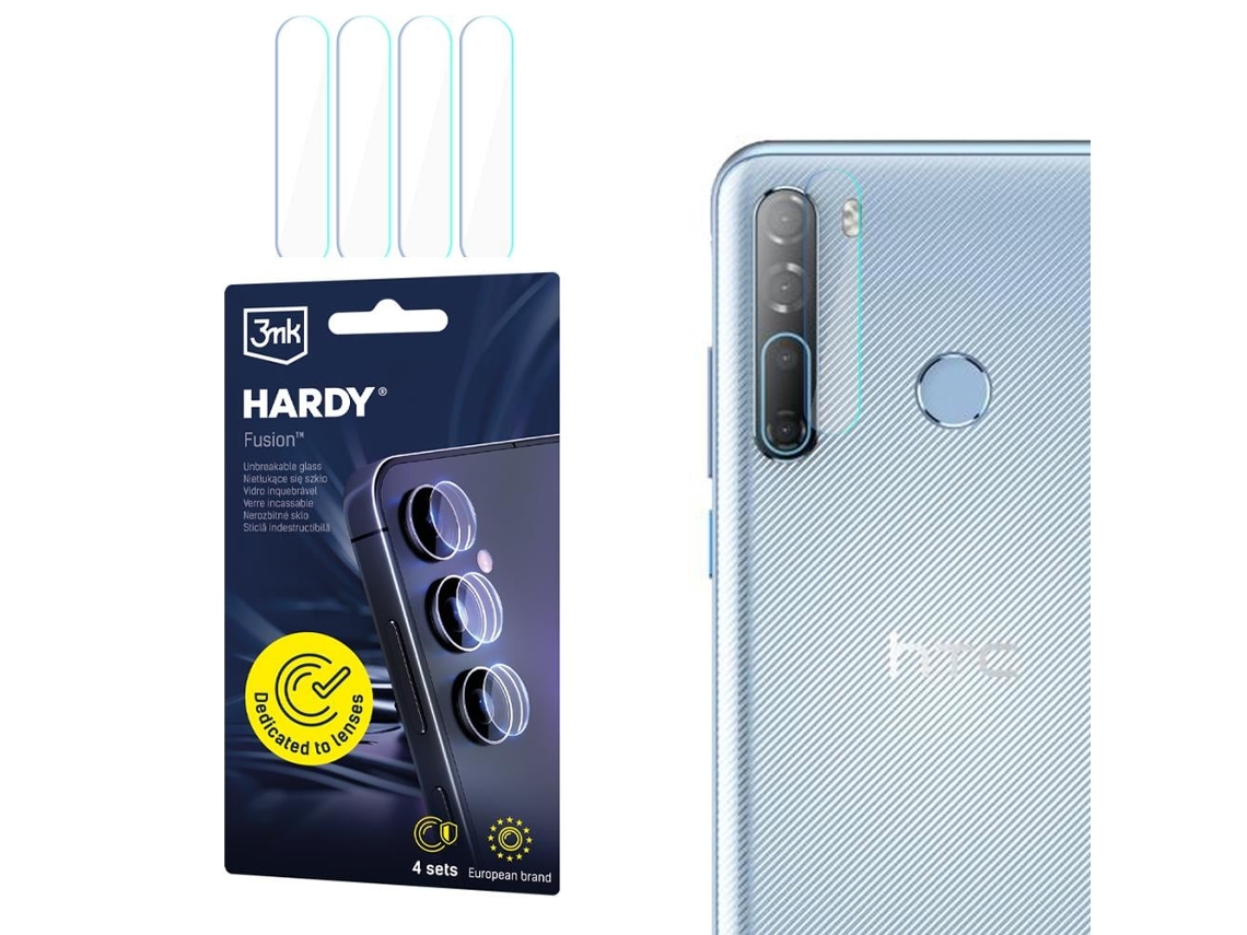 Película De Ecrã Htc Desire 20 Pro 3mk Hardy Fusion Lens Protection