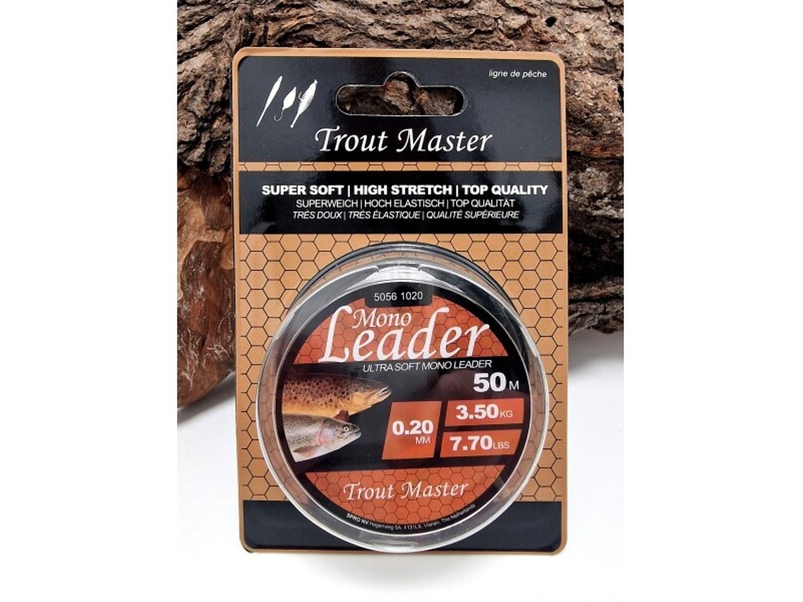 Monofilamentos TROUT MASTER Leader 0,20 Mm