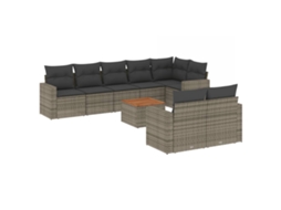 Garden Sofa Set, Garden Sofa Sets Vidaxl Cinzeto Rattan / Vime (n/a)
