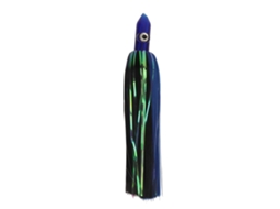 Isca de Pesca Soft Octopus 9.1in Azul e Preto