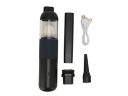 Aspirador Sem Fio Recarregável 6000pa 120w Usb Azul
